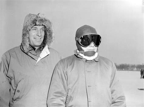 Millenbach Elmer Iceboat Racer With Thomas Coolman Elmer Pictured