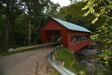 Covered Bridges In Ohio Helmick Mill Covered Bridge