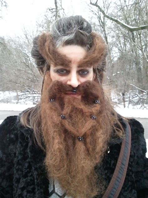 My Dwarf Costume From Our Lotr Hobbit Party The Beard I Made First