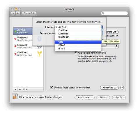 How To Setup Pptp Vpn On Mac Os X Leopard