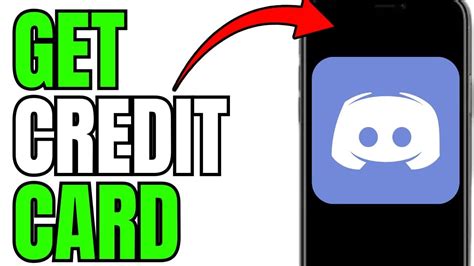 How To Get Credit Card For Discord Nitro Full Guide Youtube