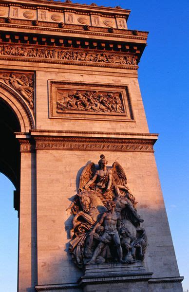 Detail Of Arc De Triomphe Paris By Lonely Planet Images Arc De