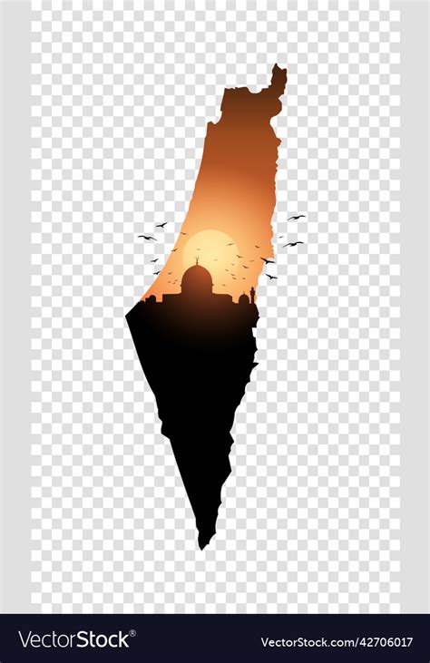 Map Of Palestine Royalty Free Vector Image Vectorstock The Best Porn Website