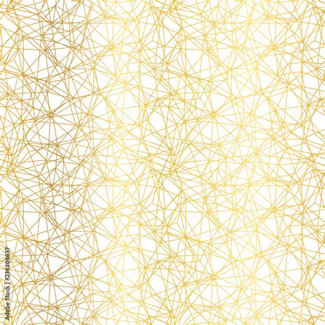 Golden Yellow Network Web Texture Seamless Pattern Great For Modern