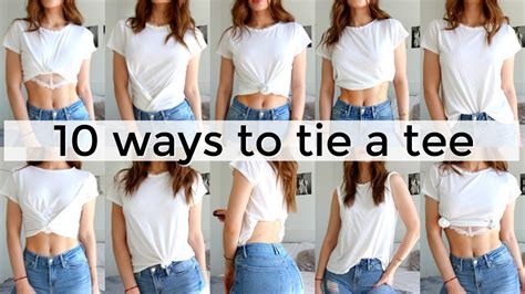 How To Tie A Front Knot In Shirt Howtota