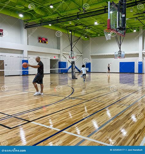 The Basketball Courts At The Lake Nona Performance Club Fitness Center