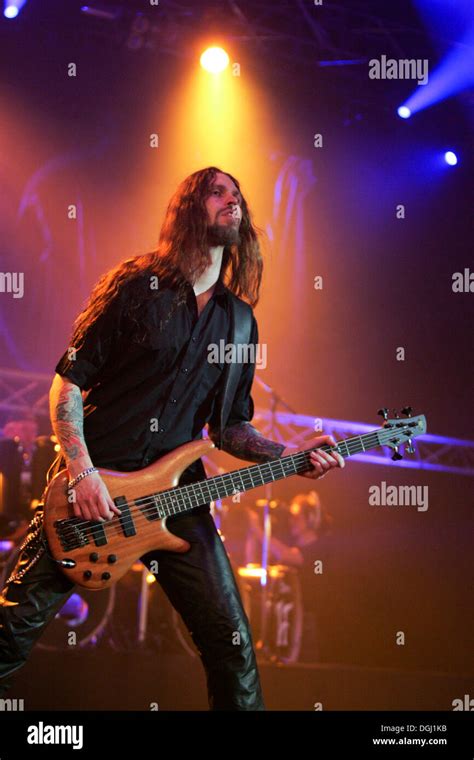 Fredrik Larsson Bassist Of The Swedish Power Metal Band Hammerfall