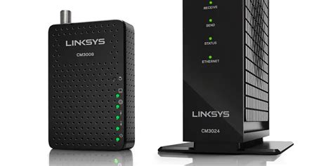 Linksys Announces Three New Docsis 30 Cable Modems