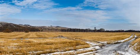 Panoramic View Of The Hills Central Russia Stock Photo Image Of
