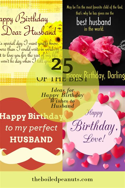 25 Of The Best Ideas For Happy Birthday Wishes To Husband Home