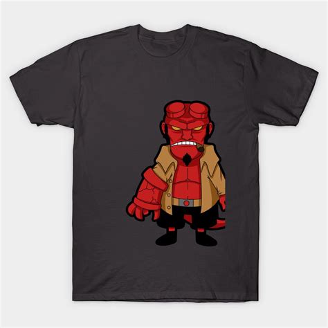 Chibi Boy Hellboy Classic T Shirt Minaze