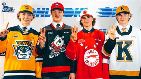 2023 Ohl Priority Selection First Round Recap Ontario Hockey League
