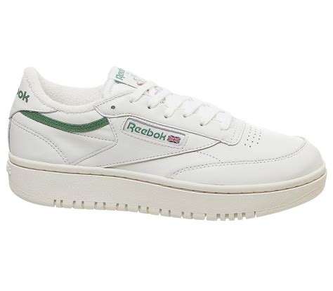Reebok Club C Double Trainers Chalk Green - Sneaker damen