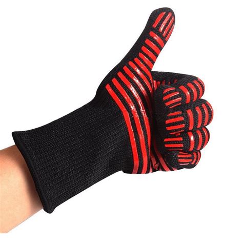 Pc Antiskid Insulated Gloves The Oven Gloves High Temperature Heat Resistant Gloves Microwave