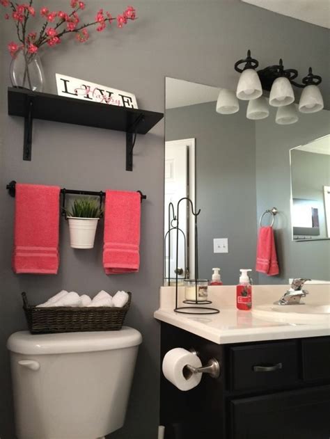 Yes, it might be short on size, but what bathrooms lack in space, they more than make up for in their ability to be dressed. 20 Helpful Bathroom Decoration Ideas - Home Decor & DIY Ideas