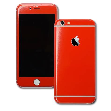 We hope you enjoy our growing collection of hd images to use as a. iPhone 6S GLOSSY Bright RED Skin / Wrap / Decal ...