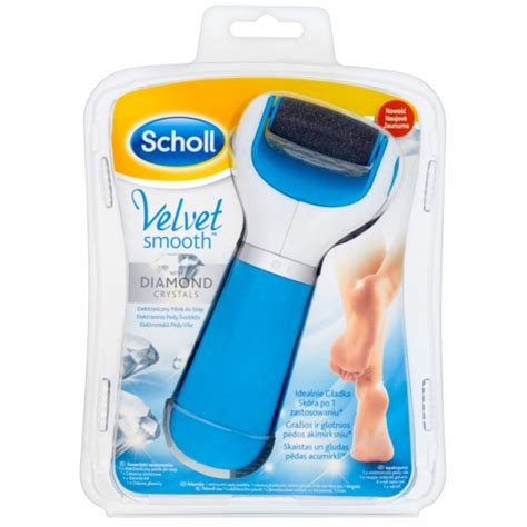 Scholl Velvet Smooth Electronic Foot File Diamond Crystals 1 Stk 189