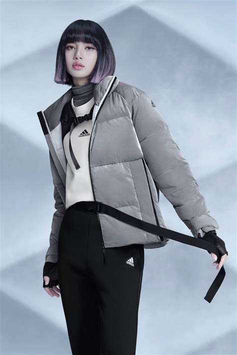 Blackpinks Lisa Wants You To Stay Warm This Winter In Adidas Puffer