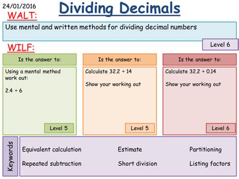 Practice the above problems well to master in multiplication and division and try to do the problems given below on your own. Multiplying and Dividing Decimals Resources | Tes