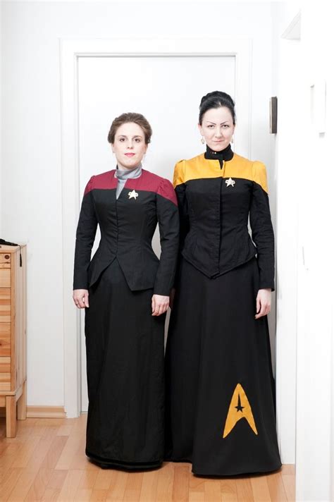 Starfleet Uniforms Corsets Meet Star Trek In These Victorian