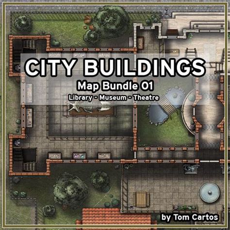 City Buildings Map Bundle 01 Roll20 Marketplace Digital Goods For