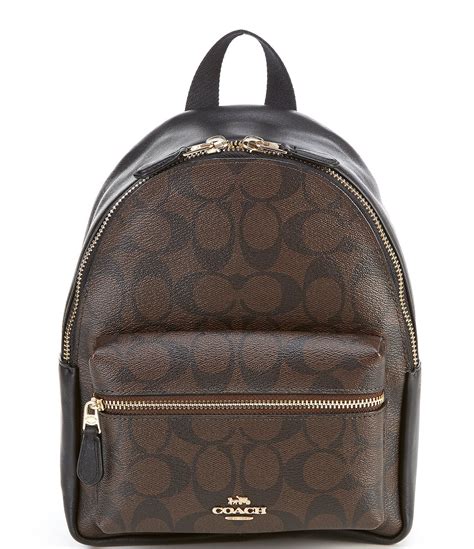 Coach Signature Mini Charlie Backpack Dillards Michael Kors Mini Backpack Mini Backpack