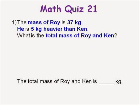 Bgps P2 6 2014 Math Quiz 21