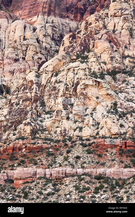 American Southwest Boulder Boulders Keystone Thrust Layer Layers Mojave