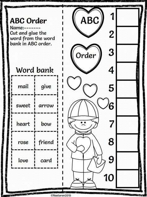 What better way to help your second graders learn how to write and identify the letters of the alphabet than with the exercises in the second grade free printable worksheets. Valentine's Day Math and Literacy Print and Go 1st Grade ...