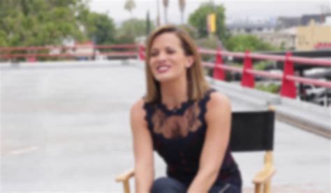 The Young And The Restless Melissa Claire Egan Is Back On Set With A
