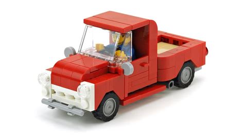 Free to modify these instructions when building. LEGO Pickup Truck . MOC Building Instructions - YouTube