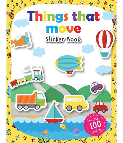 Things That Move Sticker Book Buy Things That Move Sticker Book Online