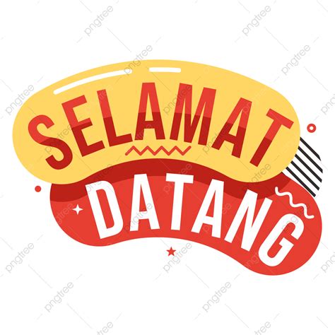 Selamat Datang Elemen Desain Dalam Bahasa Indonesia Selamat Datang