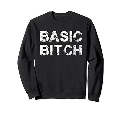 Amazon Basic Bitch Womens Gift Sweatshirt Clothing