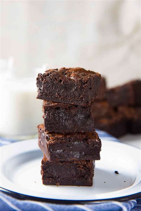 The Best Fudgy Chocolate Brownies Ever Double Fudge Cocoa Brownies