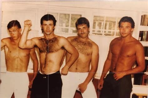 Alec Baldwin And His Brothers Are Shirtless And Toned In Incredible Throwback Photo