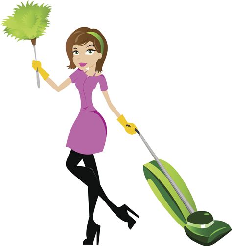 Huggins Llc - Mom Cleaning Clipart - Png Download - Full Size Clipart png image
