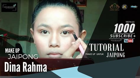 Tutorial I Make Up Untuk Jaipongan By Dina Rahma Youtube