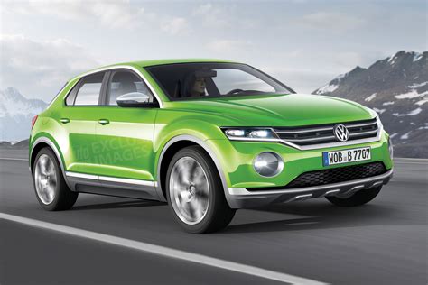 Vw Polo Based Compact Suv Rendering
