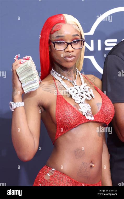 Sexyy Red At The 2023 Bet Awards Held At The Microsoft Theater On Sunday June 25 2023 In Los