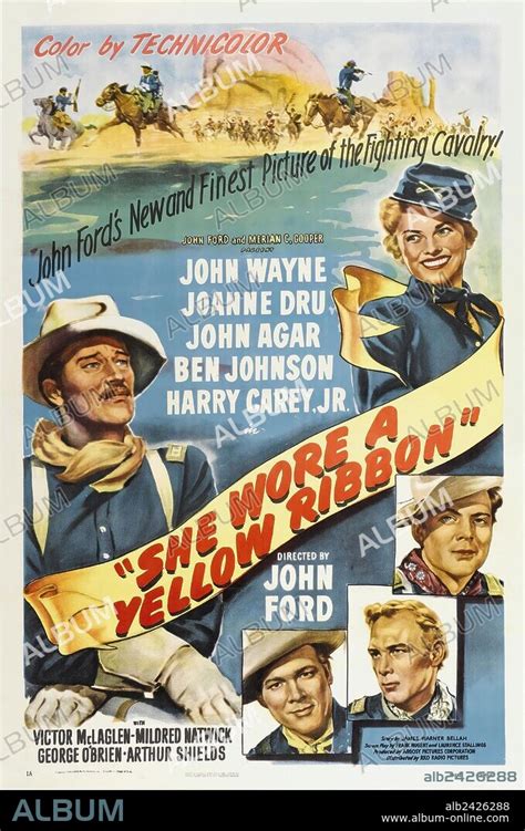 Poster Of She Wore A Yellow Ribbon 1949 Directed By John Ford