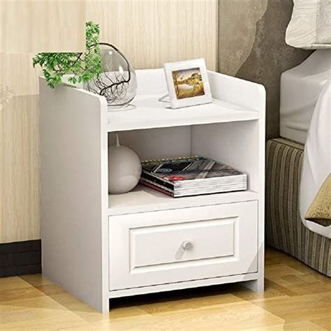 In order to stop a space feeling cluttered, clever storage solutions and organisation hacks are essential. MOJBU Bedside Cabinet Small Cabinet European Molding ...