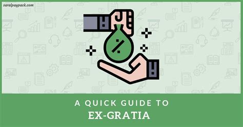 Ex gratia payments should be treated as an option of last resort and considered only after the viability of all other potential options have been ruled out (for issuing an ex gratia payment in this instance would be perceived as filling a gap in an insurance policy, and therefore would not be compliant under. A quick guide to Ex Gratia - Meaning, Difference and ...