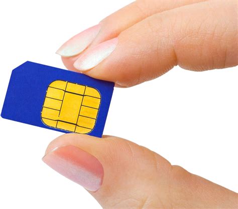 Sim Card In Hand Png Transparent Image Download Size 953x840px