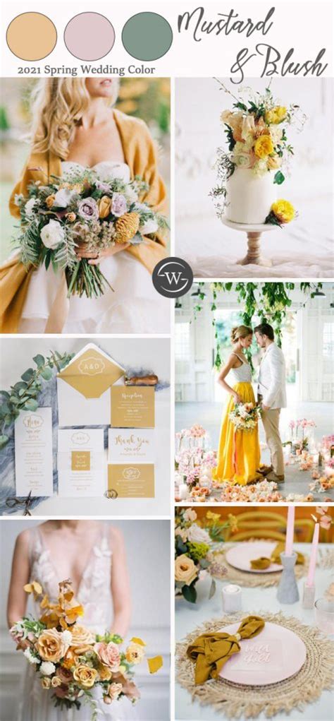 Best 8 Spring Summer Wedding Color Inspirations For 2021