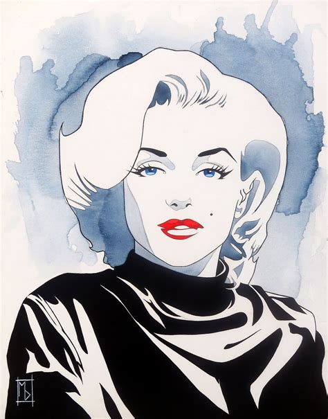 Michelle Deleckis Art Studio Marilyn Monroe Painting Marilyn Monroe