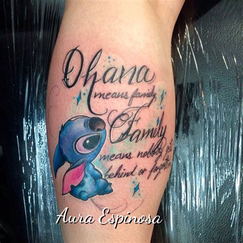 Update Ohana Tattoo With Stitch Latest In Cdgdbentre