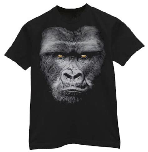 Gorilla T Shirt Etsy
