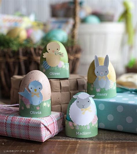 Printable Easter Critter Egg Holders Easter Egg Holder Easter Crafts