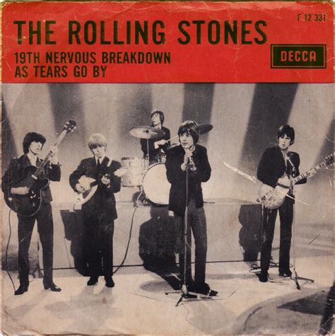 The Rolling Stones 19th Nervous Breakdown As Tears Go By 1966